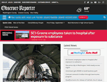Tablet Screenshot of observer-reporter.com